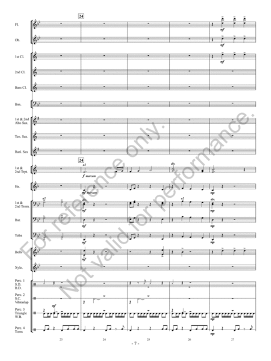 Hidden Gems Concert Band scores gallery preview page 8