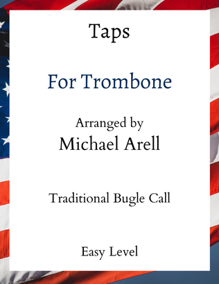 Book cover for Taps- Easy Trombone