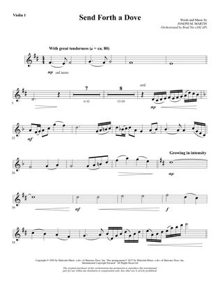 Send Forth a Dove - Violin 1