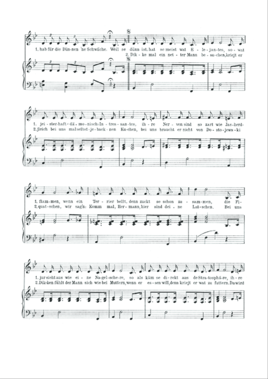 Dunn oder dick Dunn oder dick Voice scores gallery preview page 4