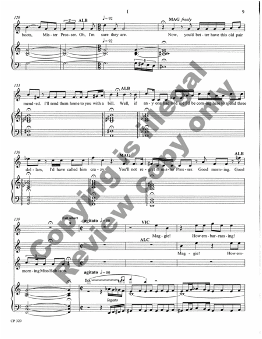 Hobson's Choice Chamber Orchestra scores gallery preview page 13