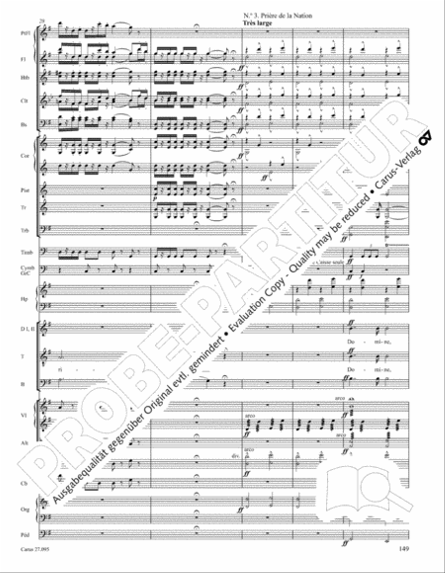 Messe solennelle de sainte Cecile Messe solennelle de sainte Cecile STB scores gallery preview page 162
