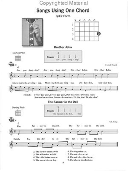 First Lessons Beginning Guitar: Learning Chords/Playing Songs