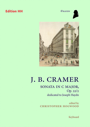 Book cover for Sonata in C major, Op. 22/2