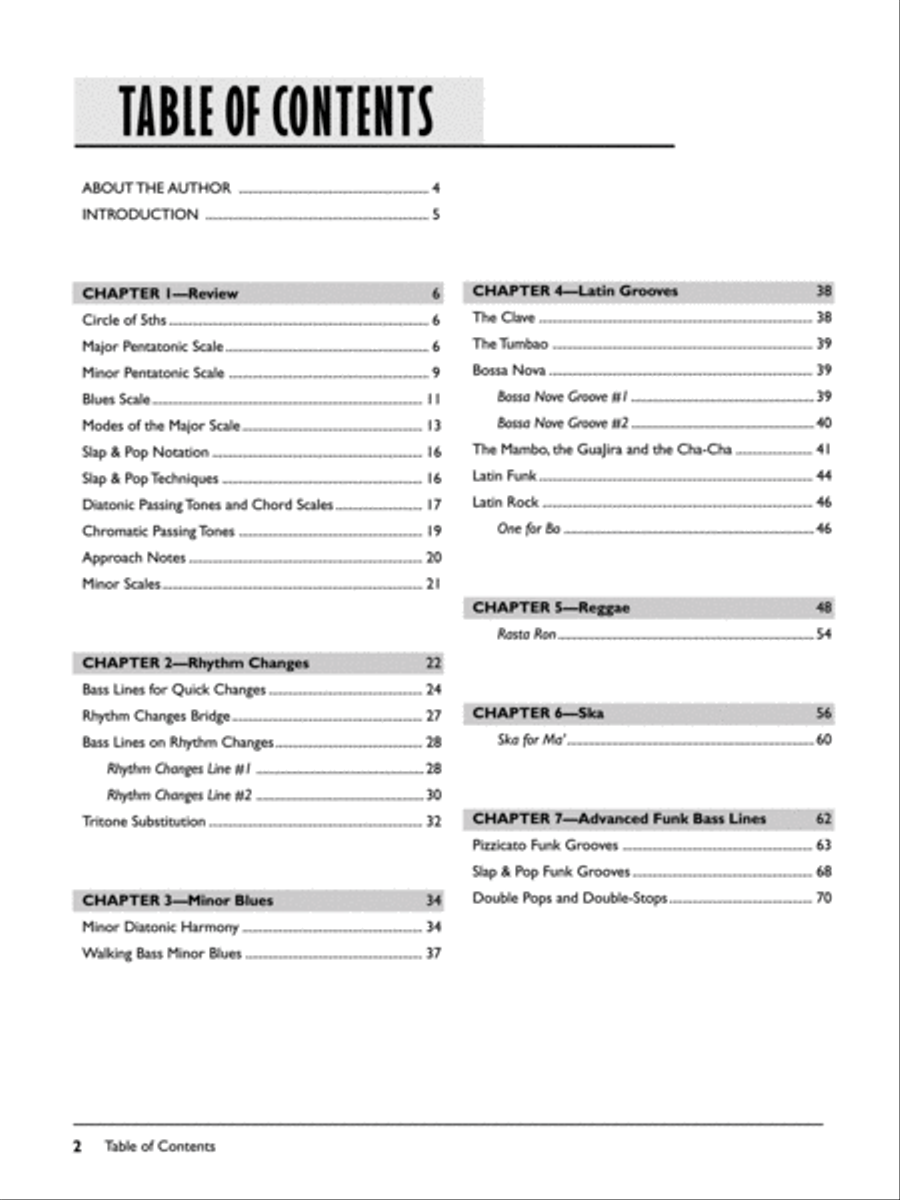 Complete Electric Bass Method Bass Guitar scores gallery preview page 2