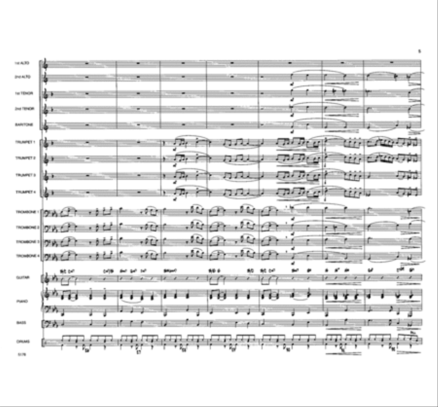 One Special Moment One Special Moment Jazz Ensemble scores gallery preview page 6