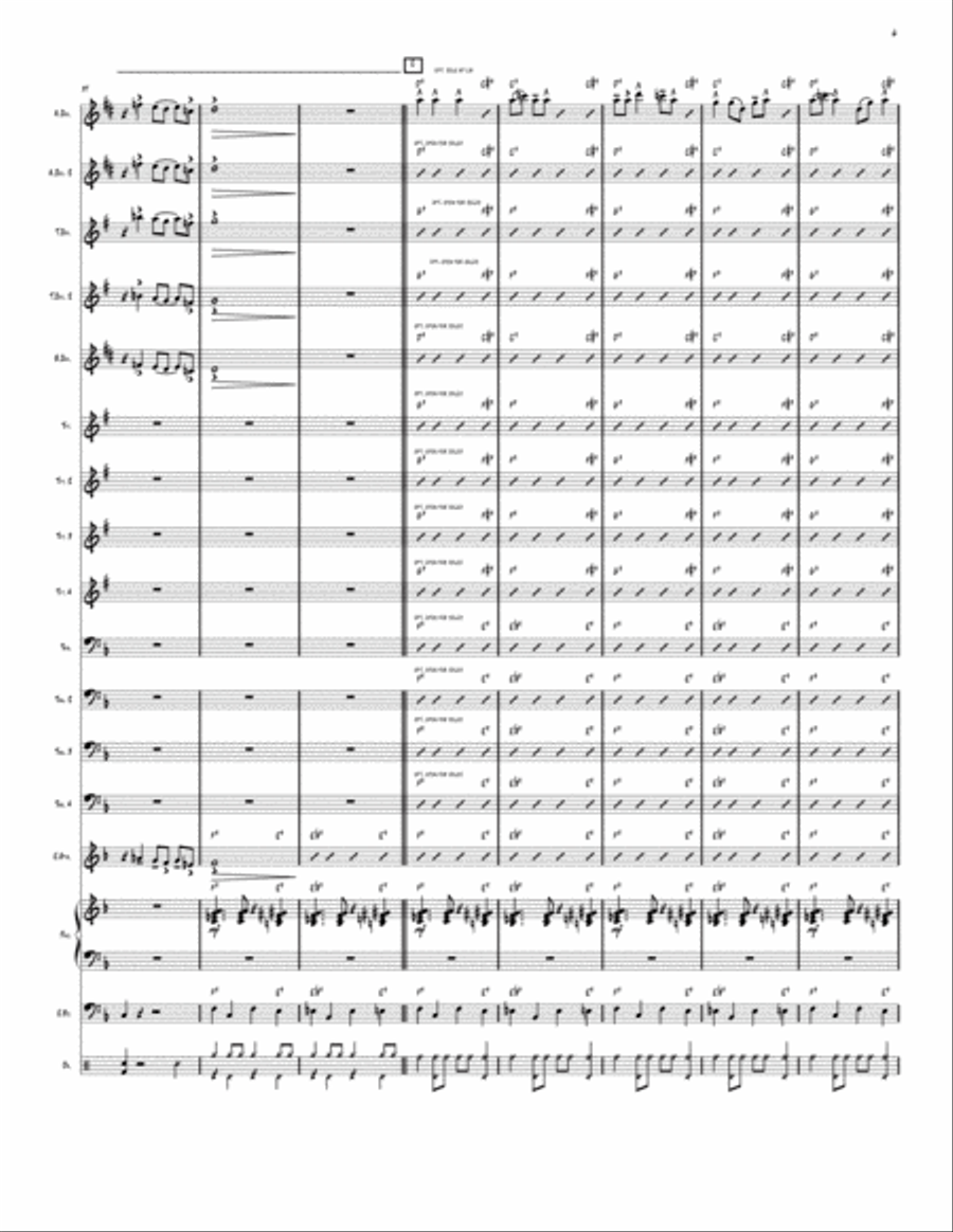 Two Wrongs Don't Make A Right Jazz Ensemble scores gallery preview page 6