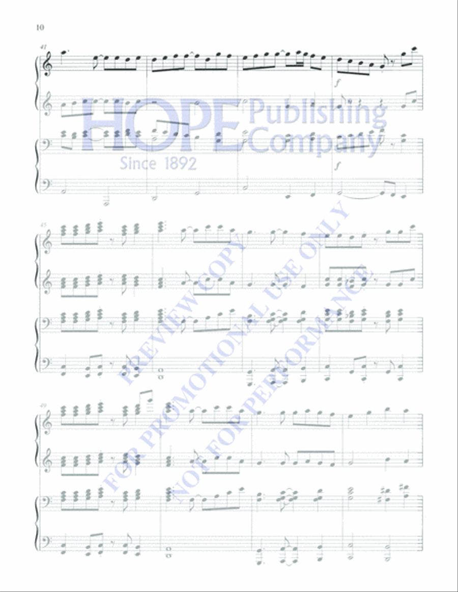 Contemporary Hymns and Songs II Piano Accompaniment scores gallery preview page 14