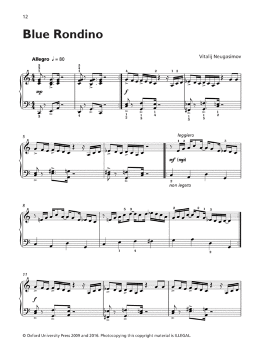 Piano Sketches Book 2 Piano Solo scores gallery preview page 4