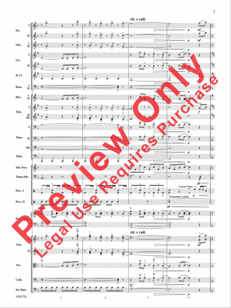 The Best of Bruno Mars Full Orchestra scores gallery preview page 7