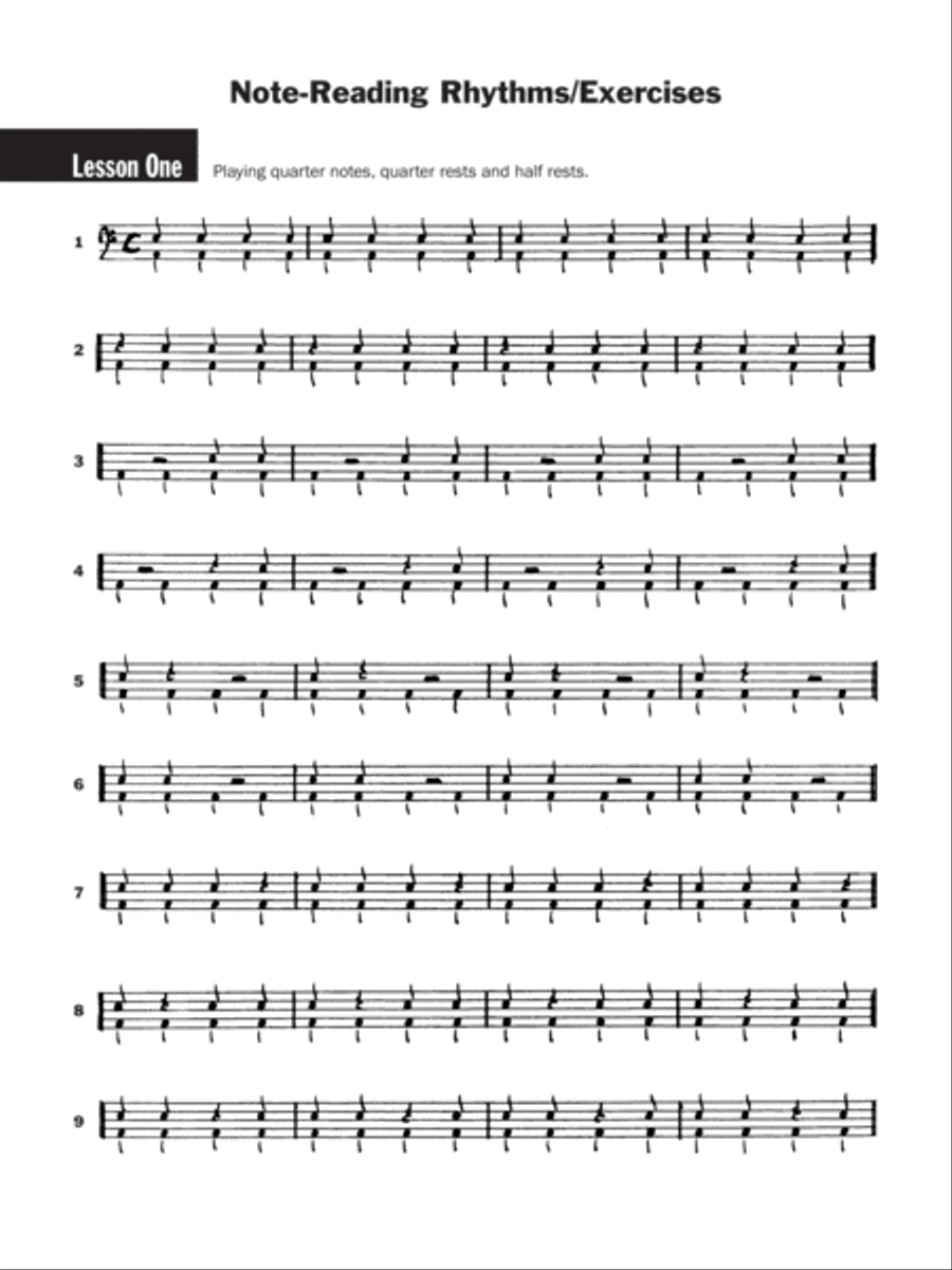 Progressive Steps to Syncopation for the Modern Drummer Snare Drum scores gallery preview page 7