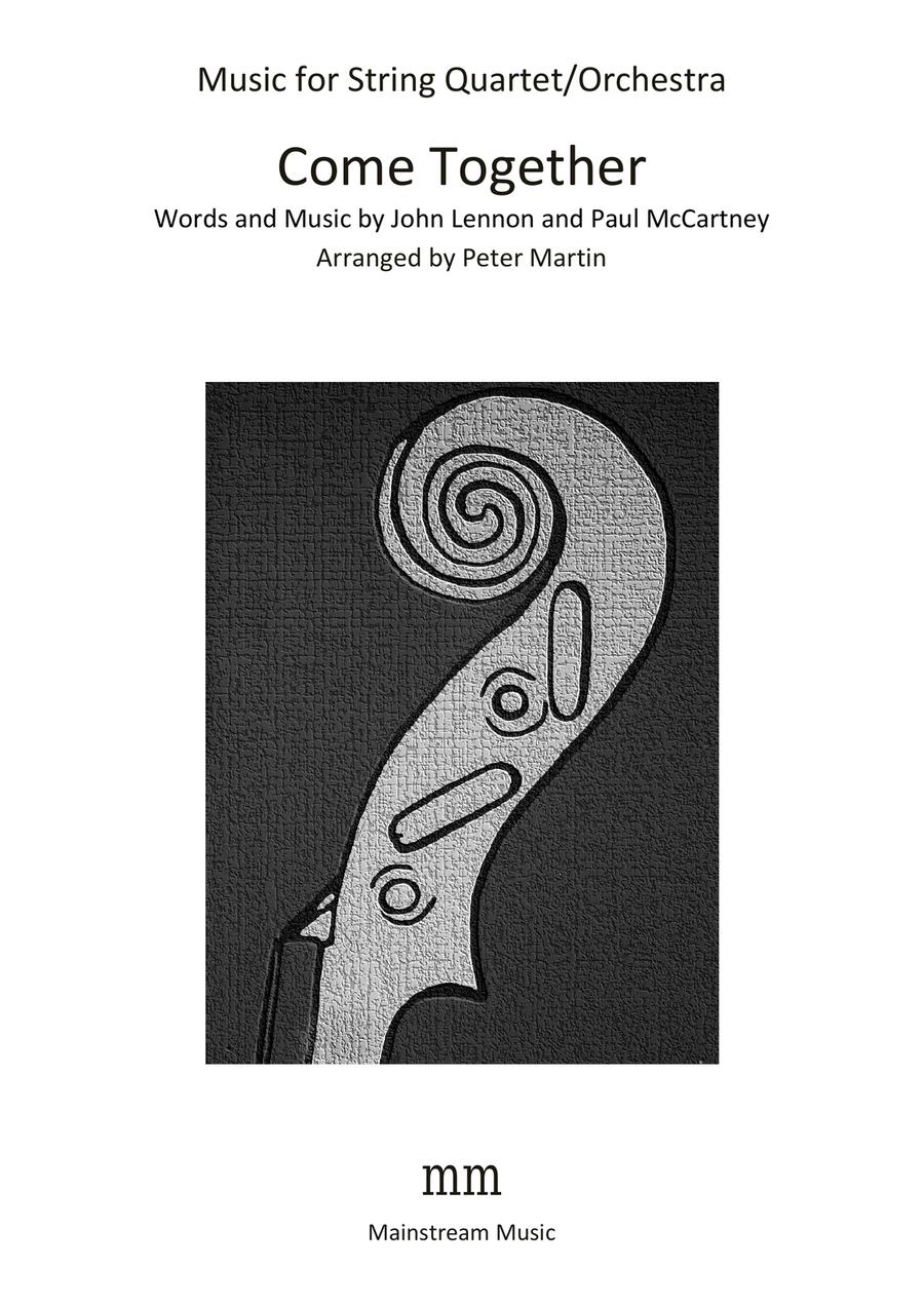Come Together String Quartet scores gallery preview page 1