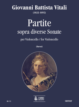 Book cover for Partite sopra diverse Sonate for Violoncello