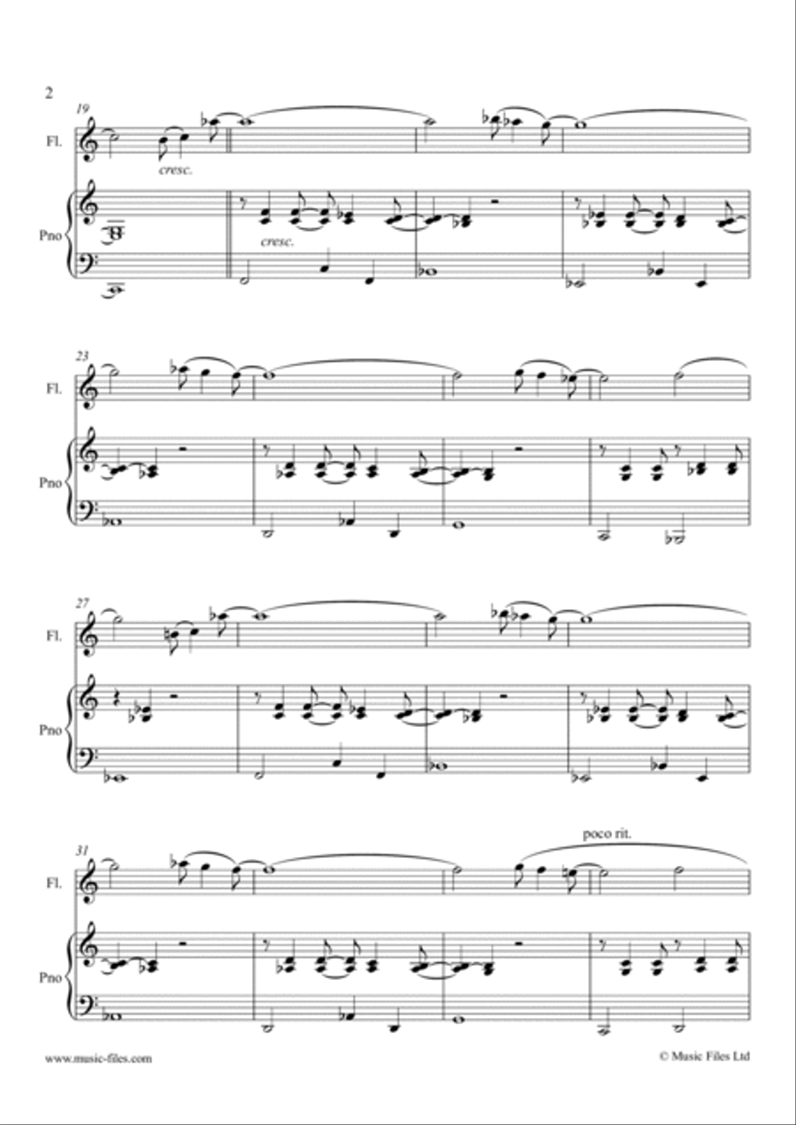 Beguine Again (Flute and Piano) Flute Solo scores gallery preview page 2