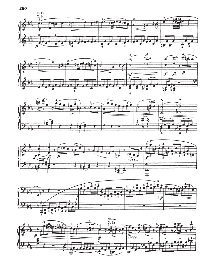 Sonata In C Minor, K. 457 Piano Solo scores gallery preview page 5