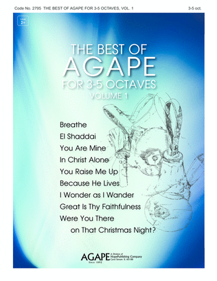 The Best of Agape for 3-5 Octaves, Vol. 1-Digital Download