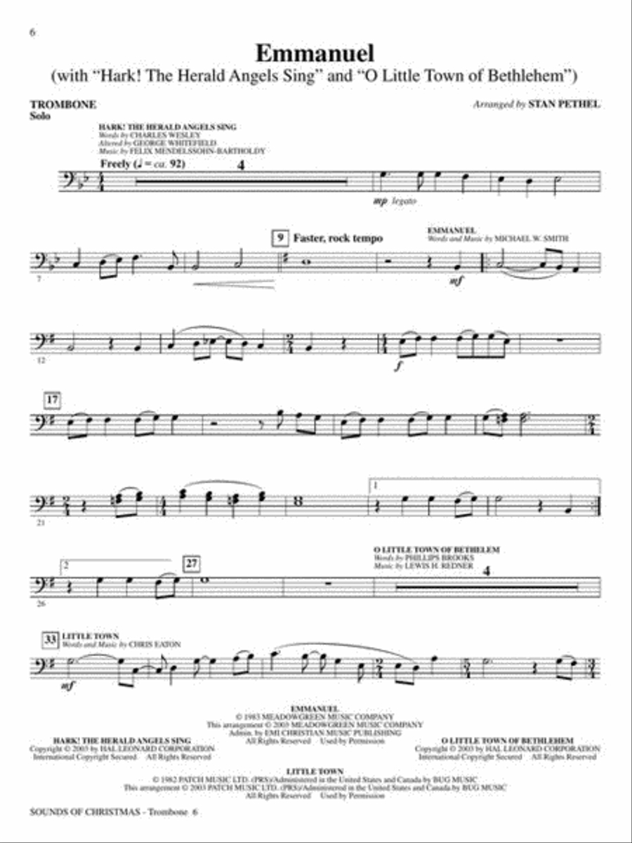 Sounds of Christmas Flute scores gallery preview page 6