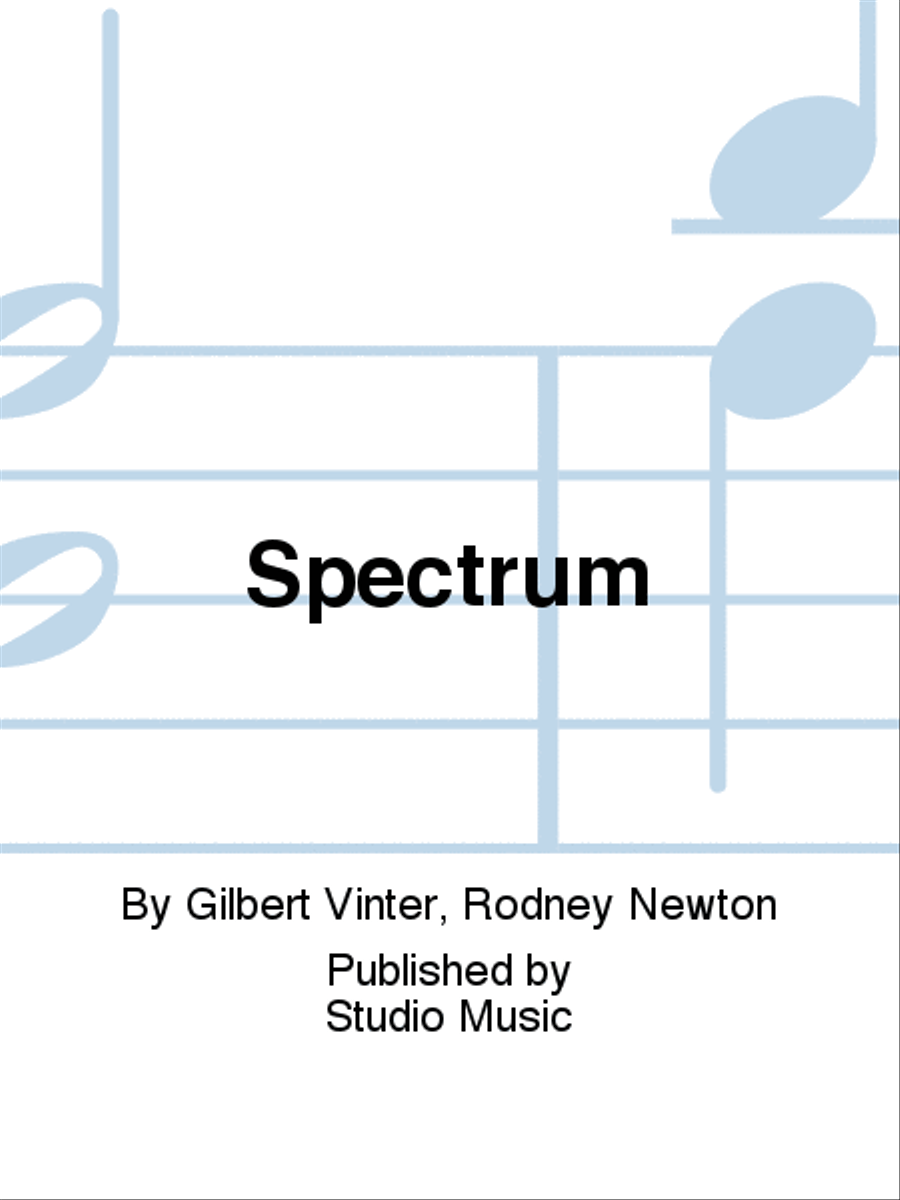 Spectrum Spectrum Concert Band scores gallery preview page 1