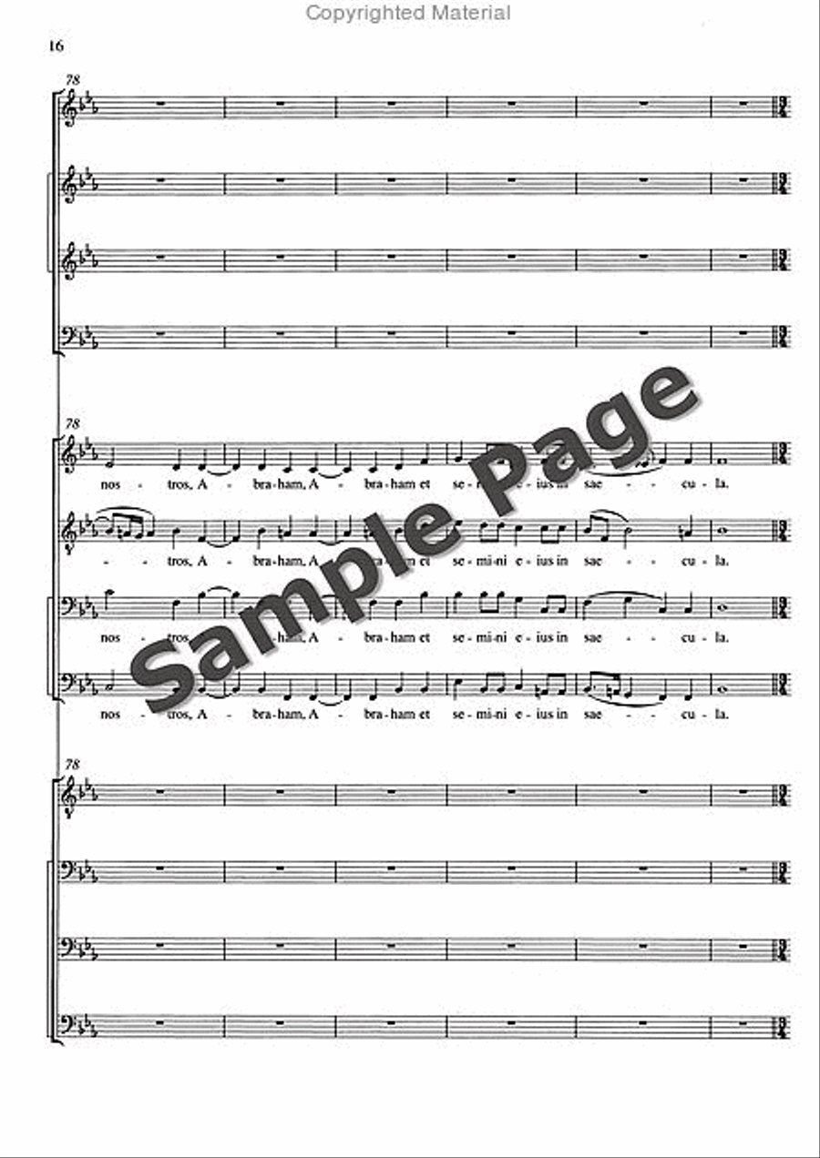Magnificat Magnificat Mixed Choir scores gallery preview page 17