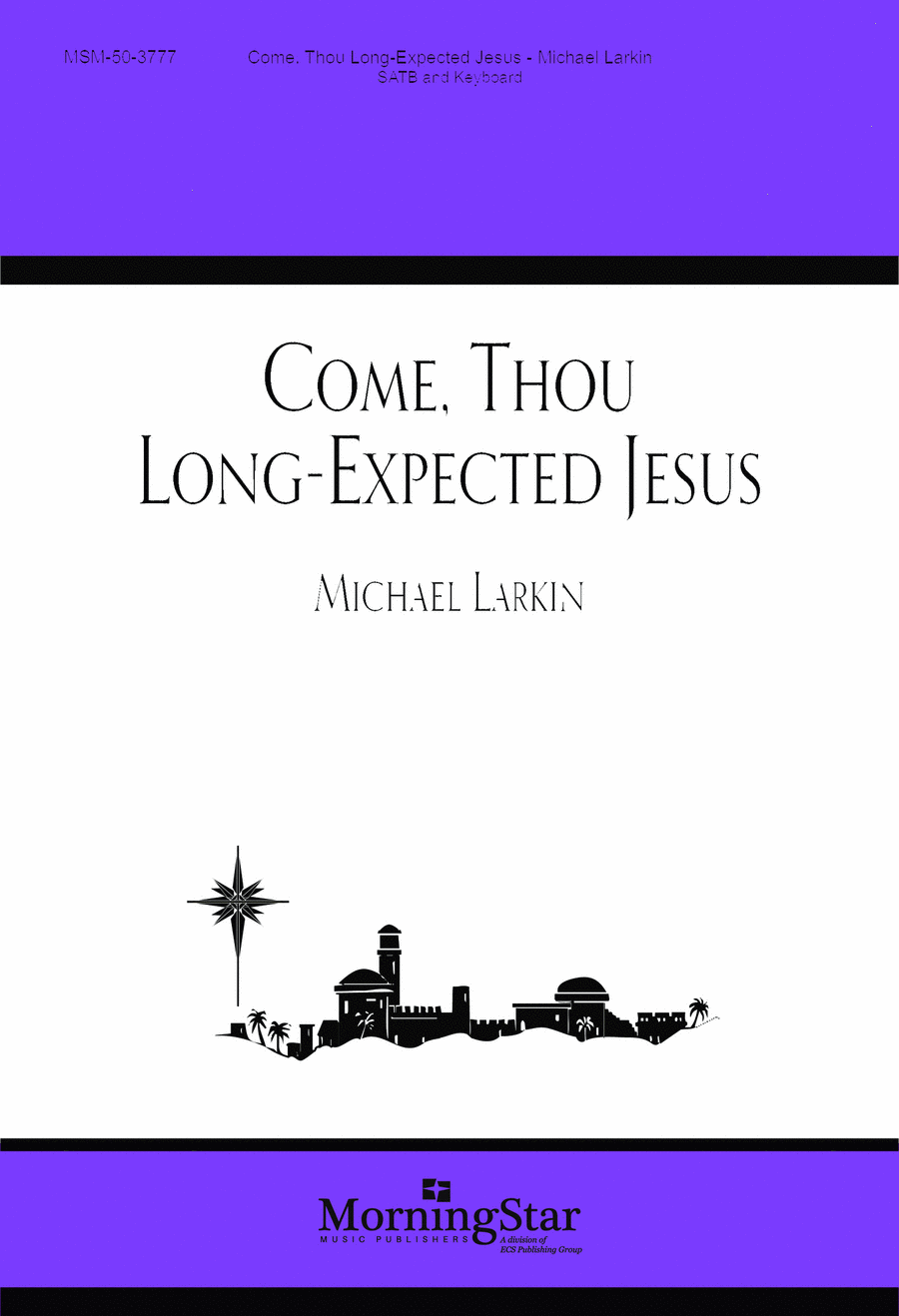 Come, Thou Long Expected Jesus 4-Part scores gallery preview page 1