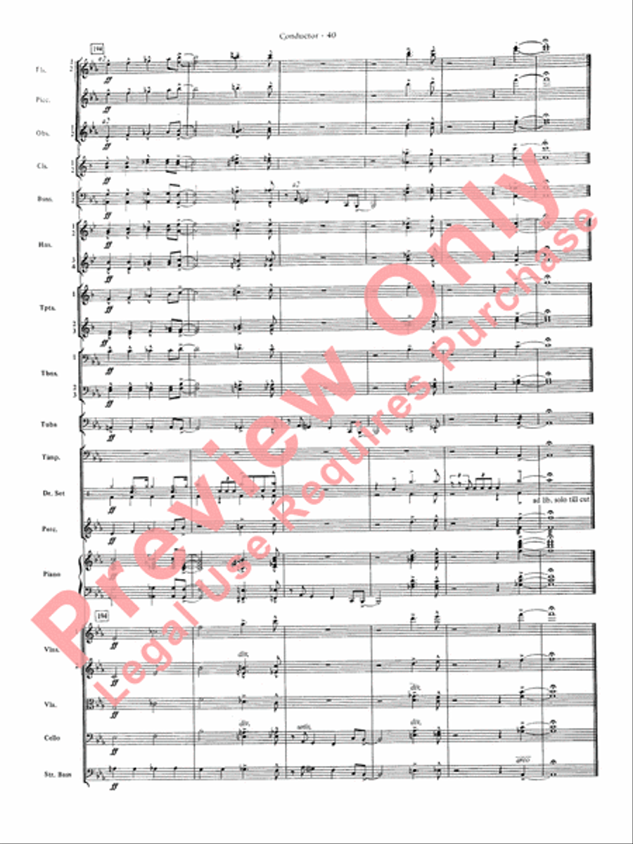 Duke Ellington! Full Orchestra scores gallery preview page 43
