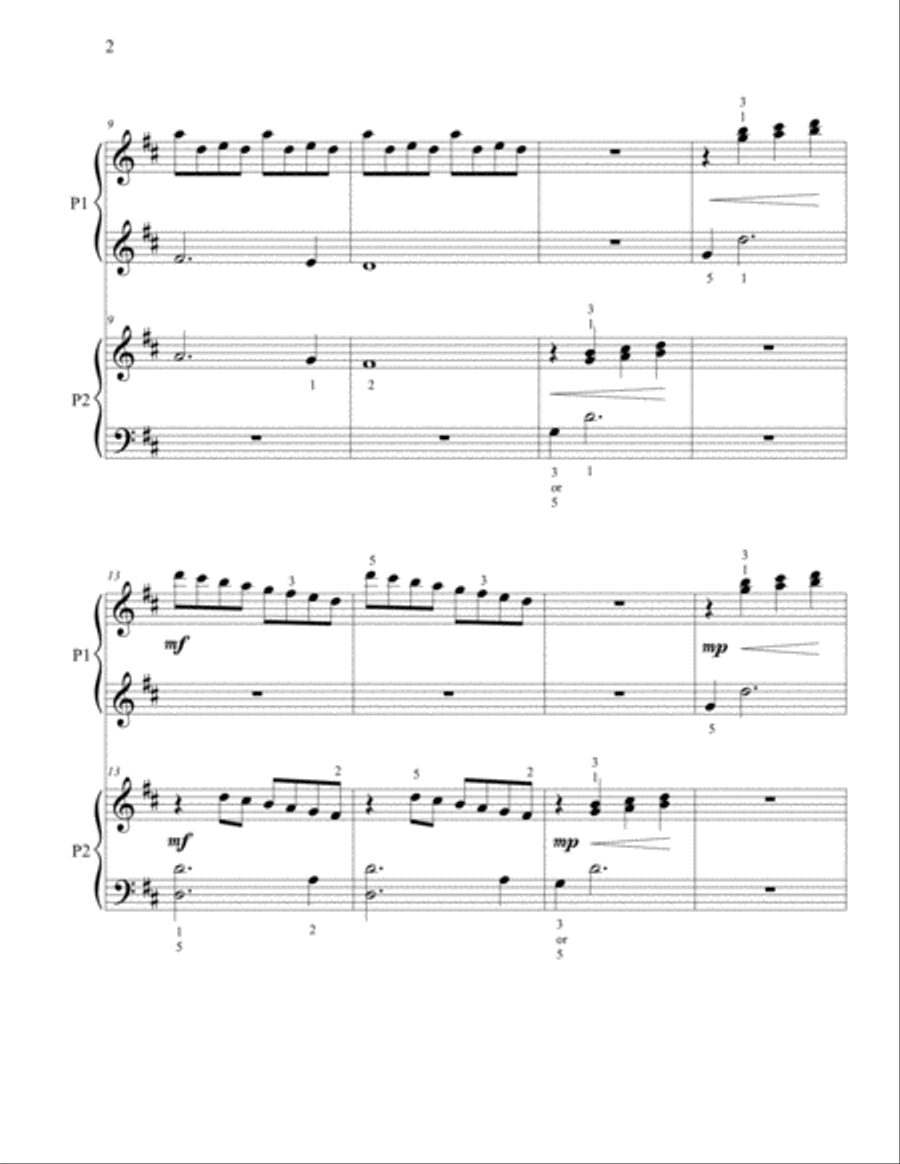 First Snowfall Piano Method scores gallery preview page 3
