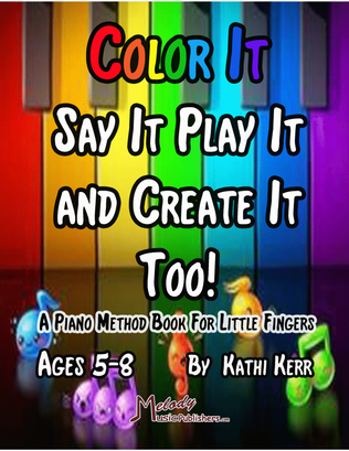 Book cover for Children's Piano Method Book