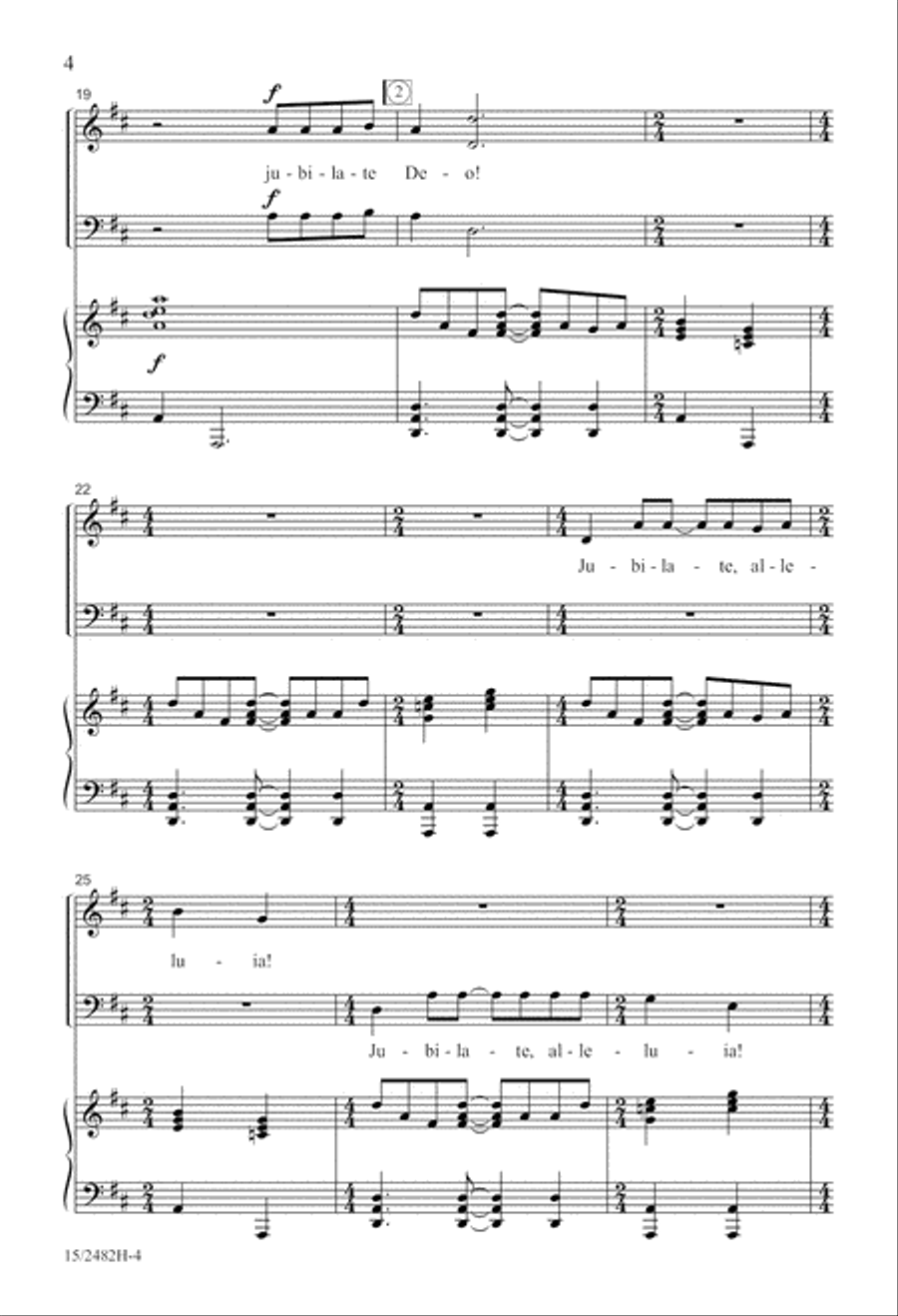 Jubilate, Alleluia! Jubilate, Alleluia! 3-Part scores gallery preview page 4