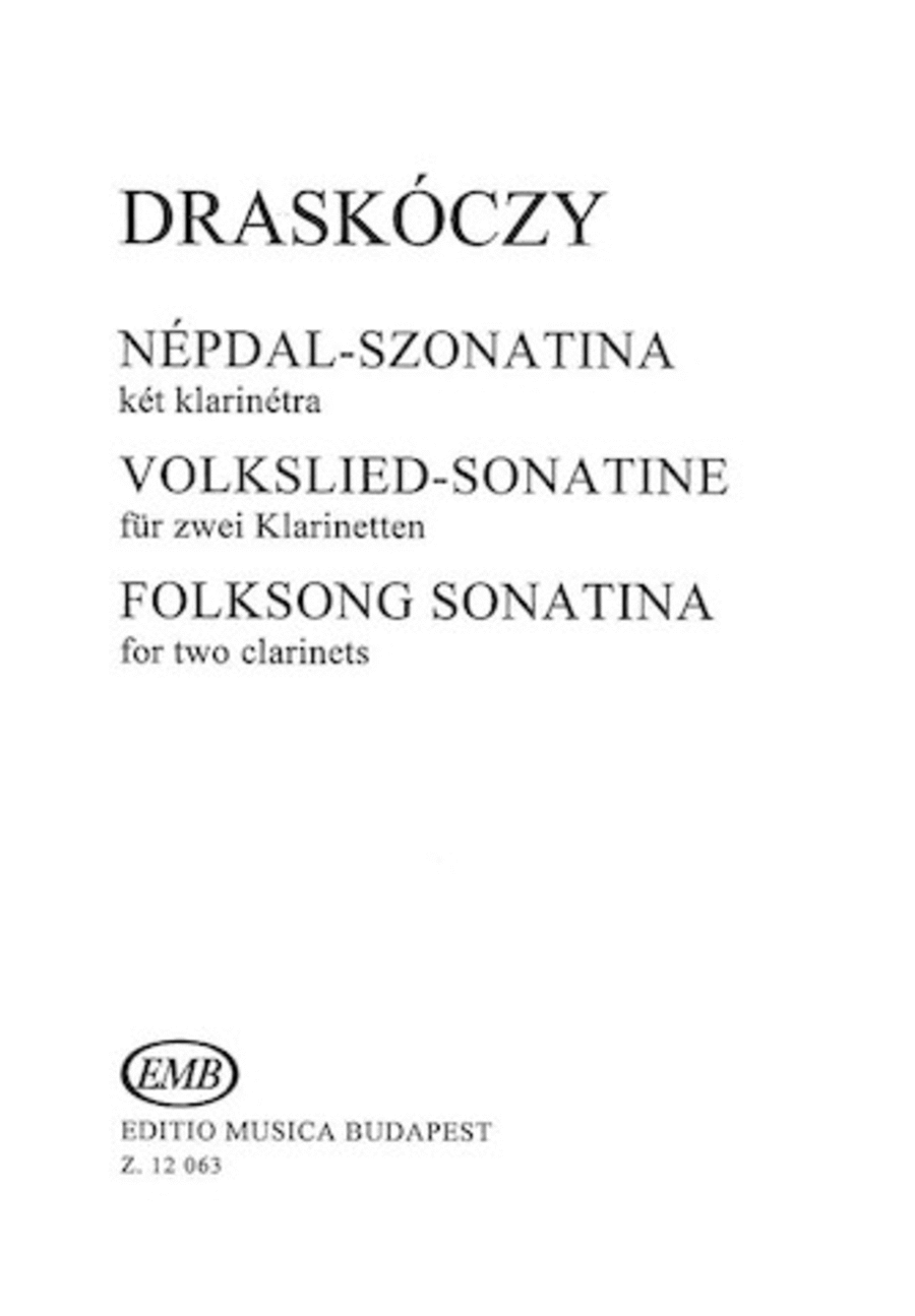 Folksong Sonatina for 2 Clarinets