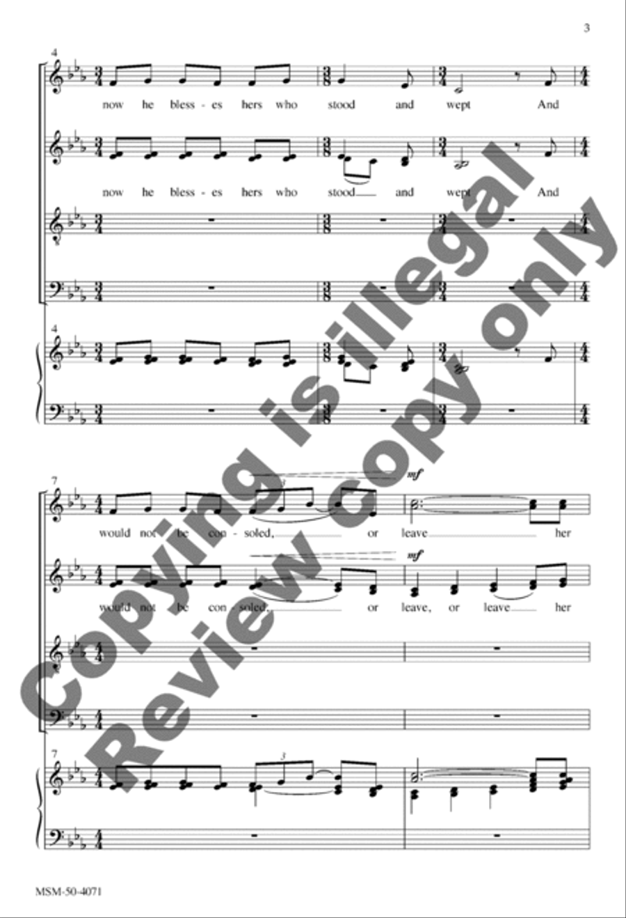 Easter Dawn Divisi scores gallery preview page 3
