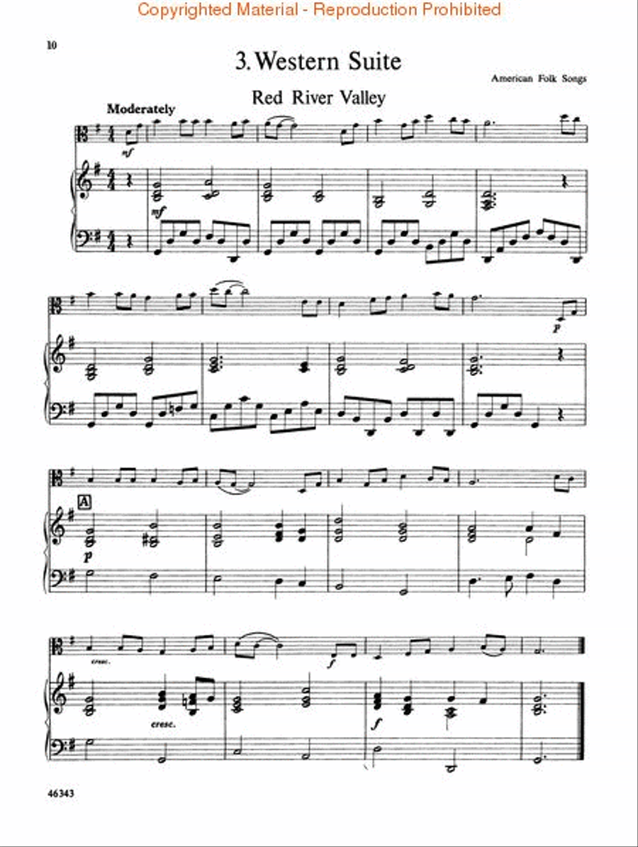 First Solos for the Viola Player Piano Accompaniment scores gallery preview page 3