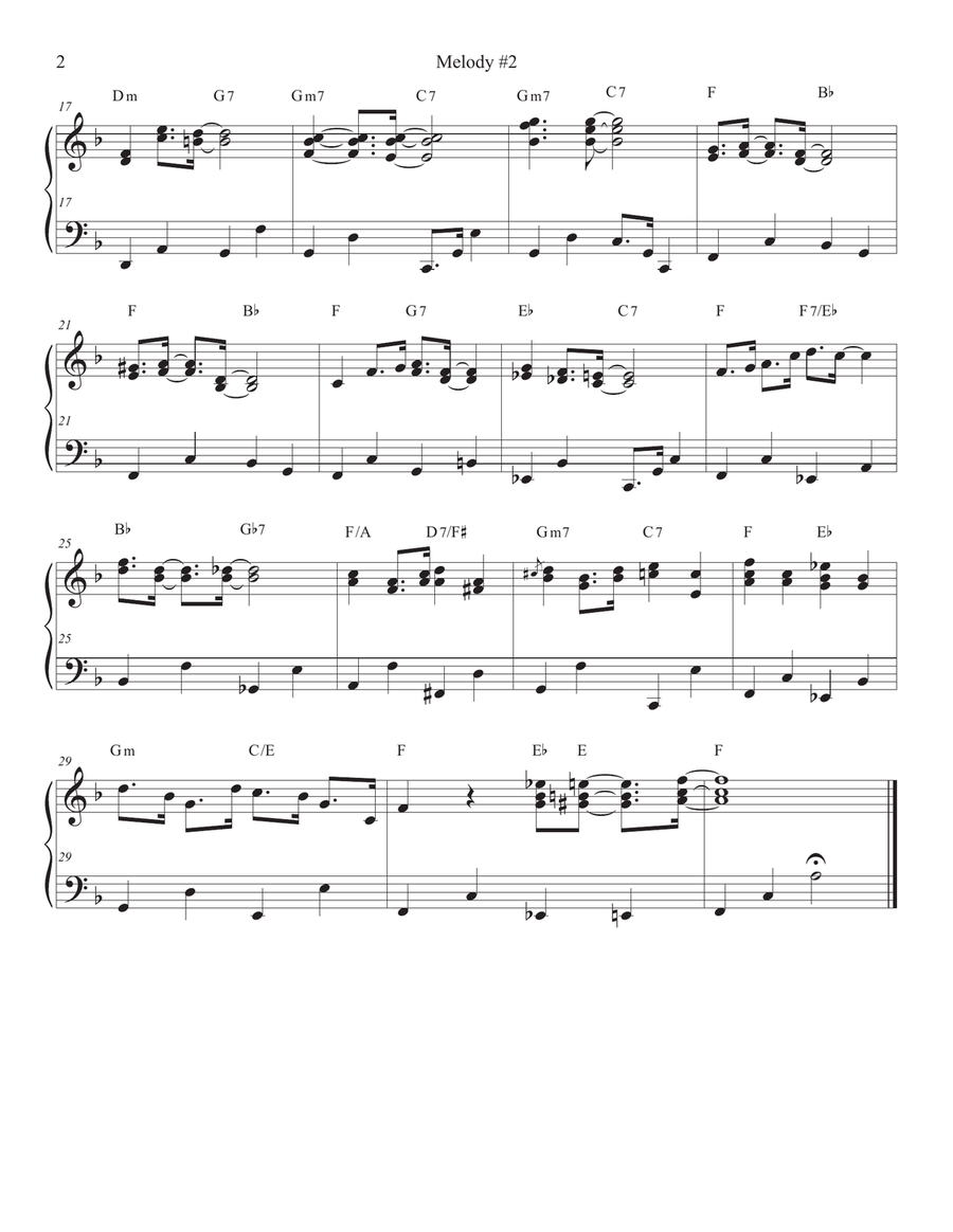 Songs Of Easy Play Jazz Book #1 Piano Solo scores gallery preview page 4