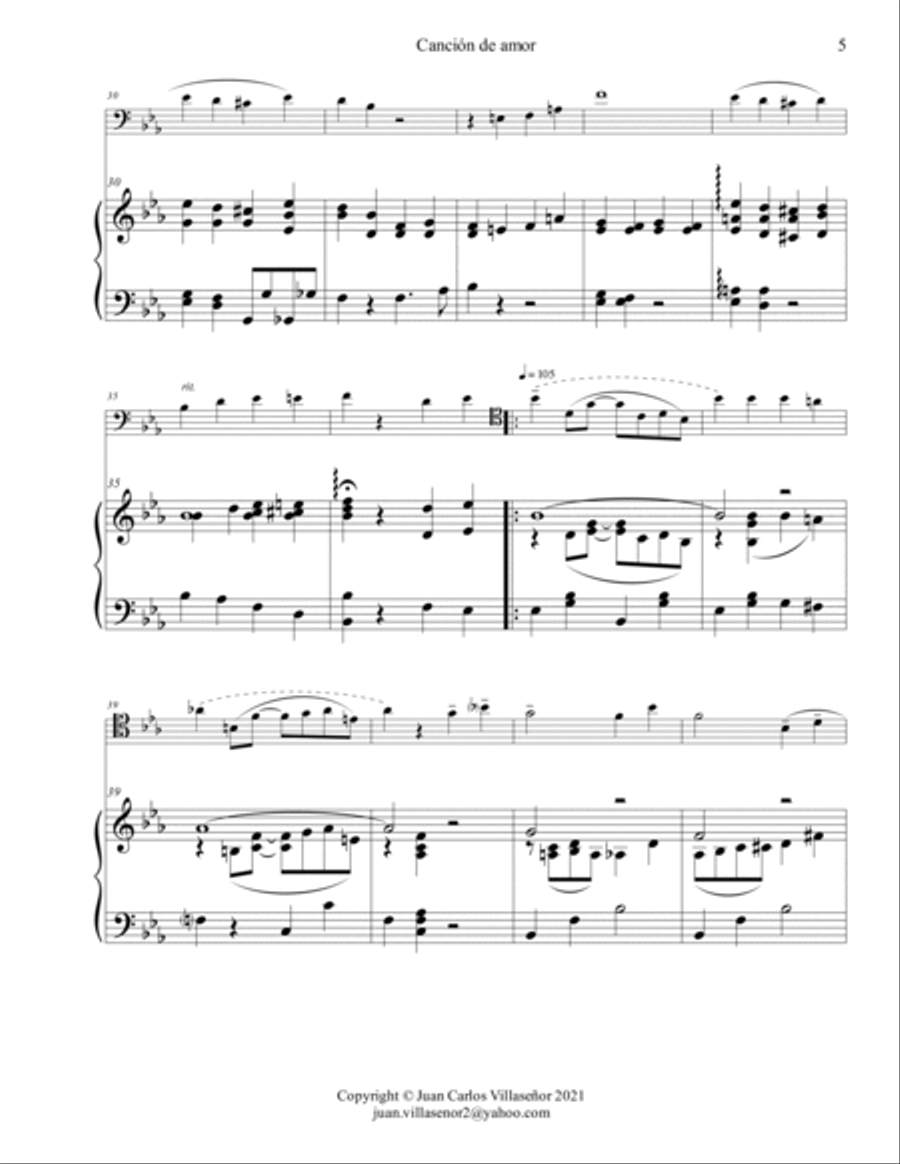 Piezas Mexicanas de Salón (Piano part.) Small Ensemble scores gallery preview page 5