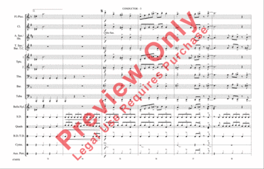 Happy Together Marching Band scores gallery preview page 4