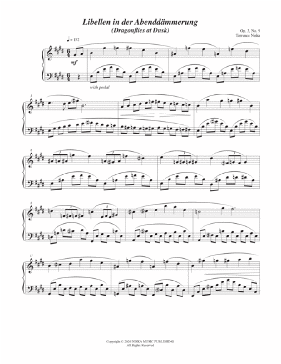 Naturszenen Op. 3, No. 9 