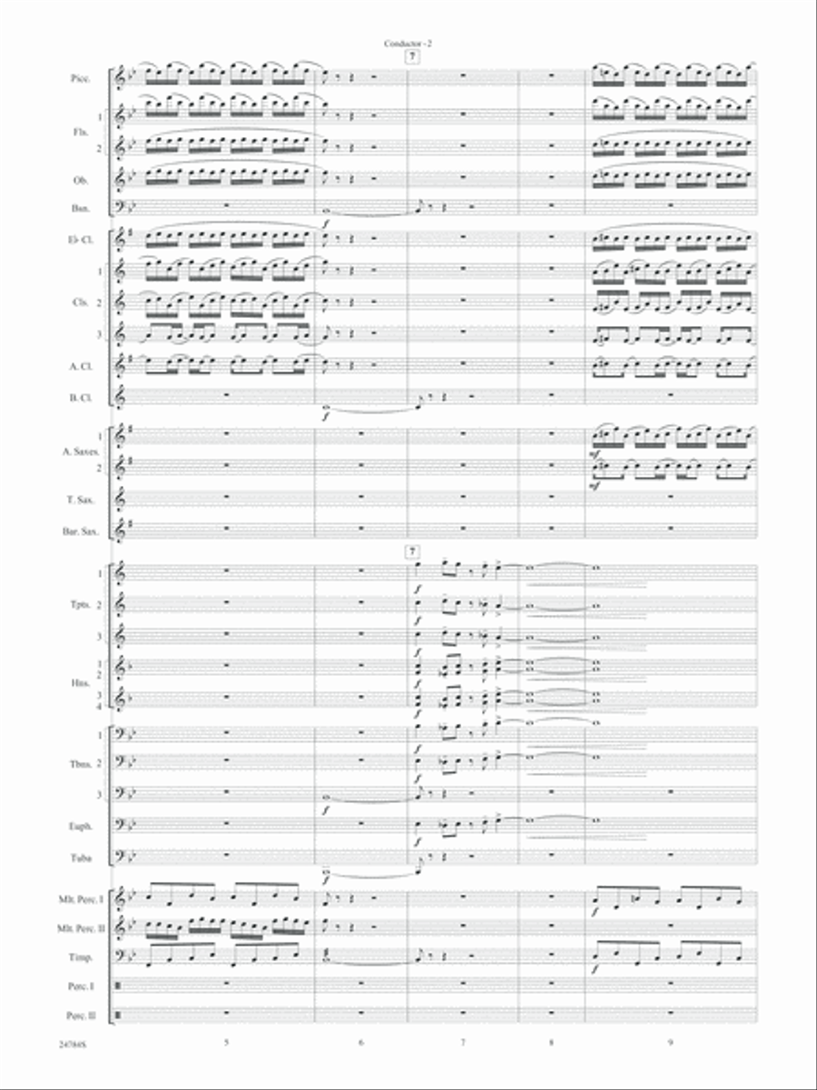 Heritage: Score Heritage: Score Concert Band scores gallery preview page 4