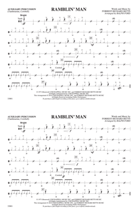 Ramblin' Man: Auxiliary Percussion