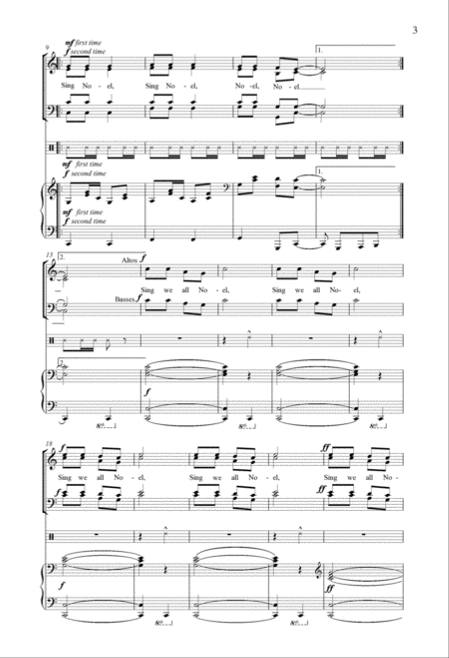 African Noel 4-Part scores gallery preview page 2