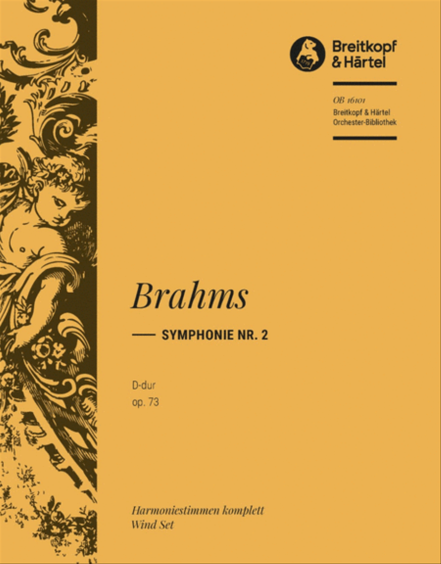 Symphony No. 2 in D major Op. 73 Orchestra scores gallery preview page 1