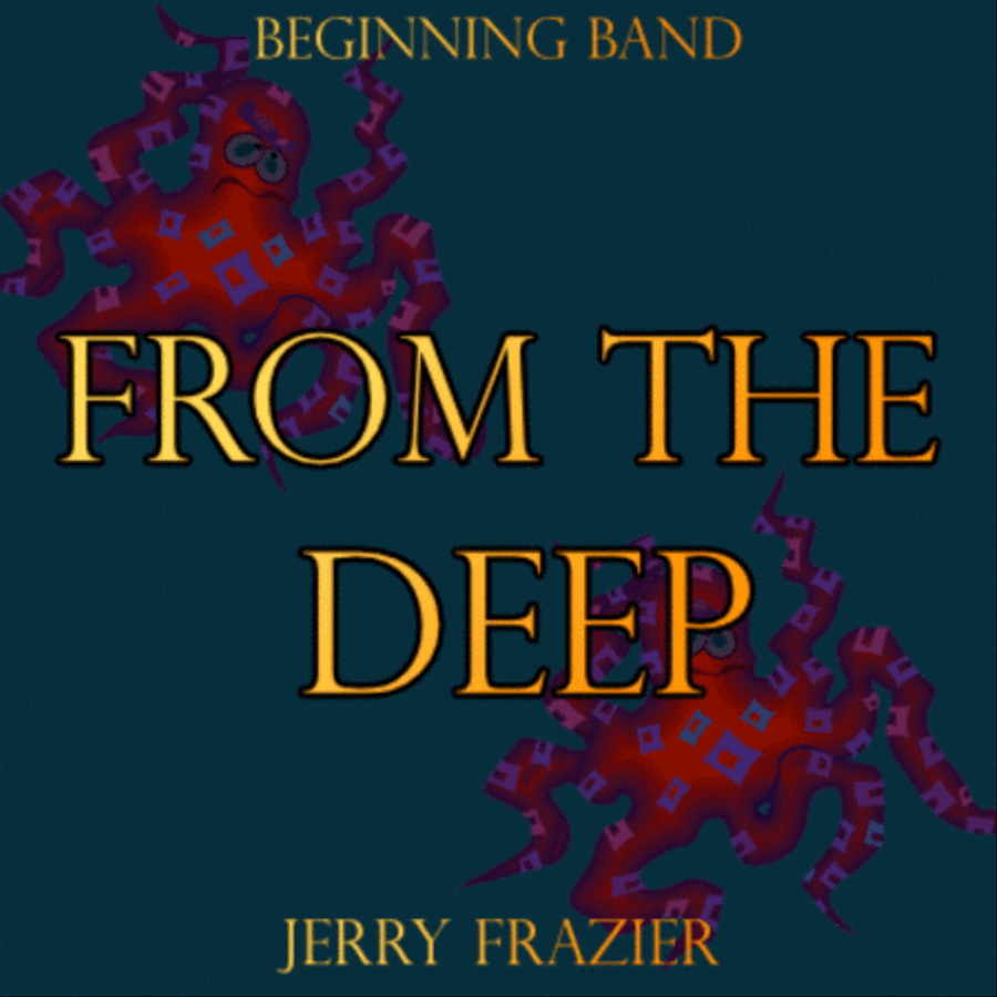 From the Deep From the Deep Concert Band scores gallery preview page 1