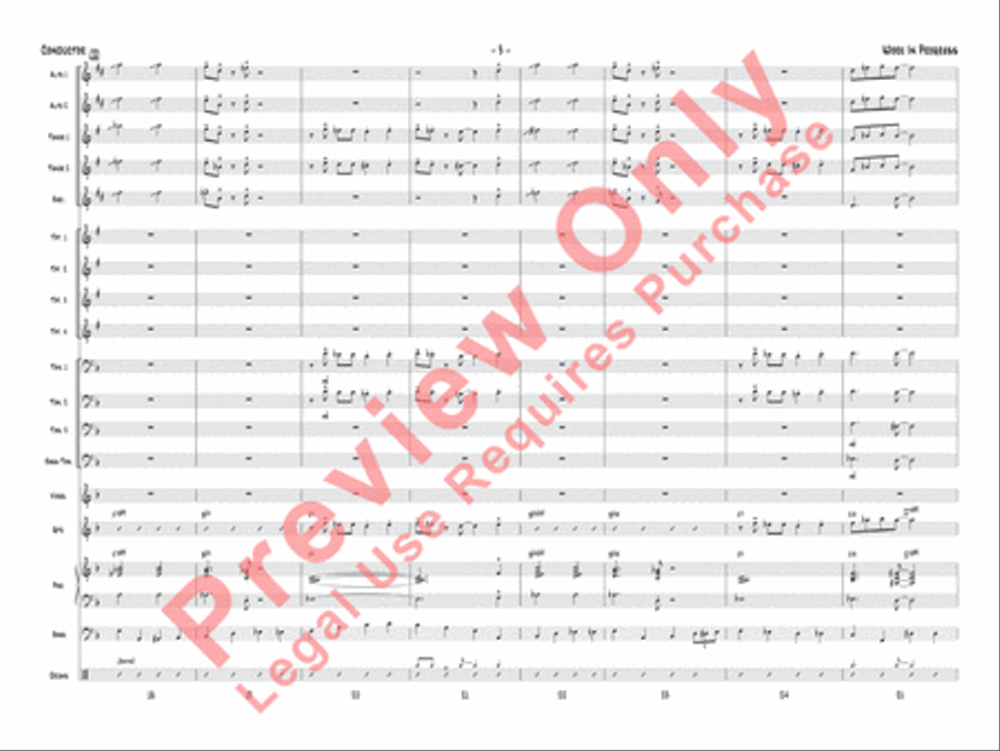 Work in Progress Jazz Ensemble scores gallery preview page 6
