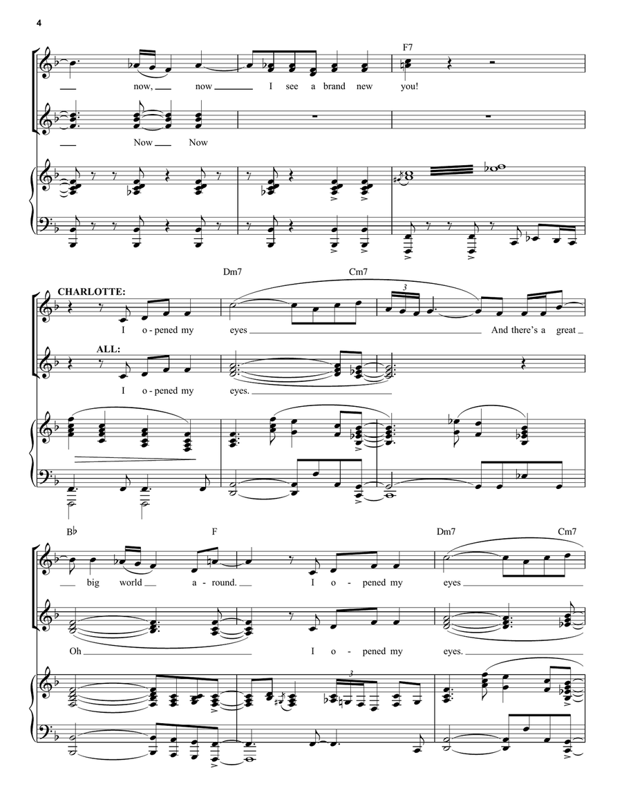 Brand New You (from 13: The Musical) Piano, Vocal scores gallery preview page 4