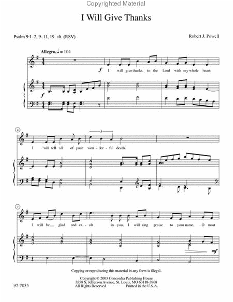 Songs from the Psalms Voice scores gallery preview page 2