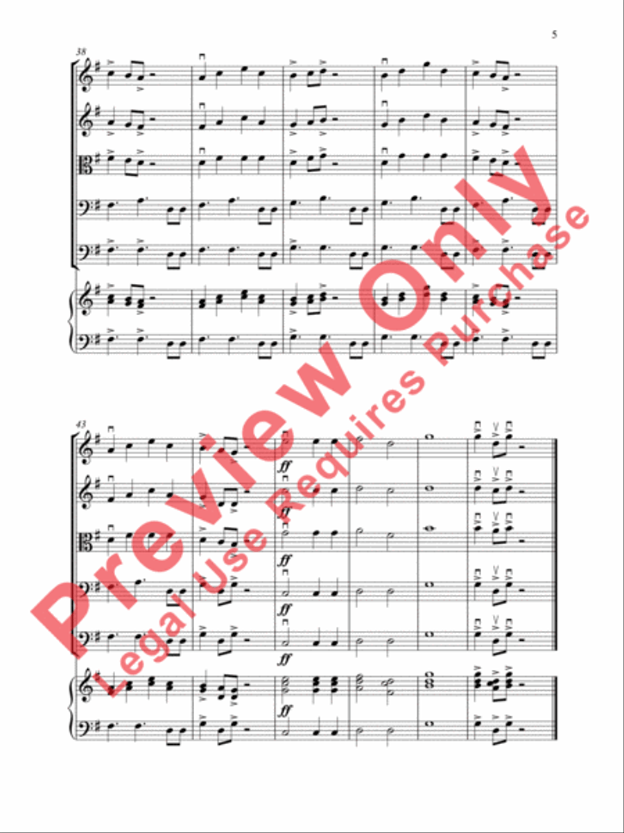 Chilli Salsa Chilli Salsa String Orchestra scores gallery preview page 7