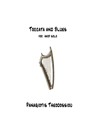 Toccata and Blues for harp solo