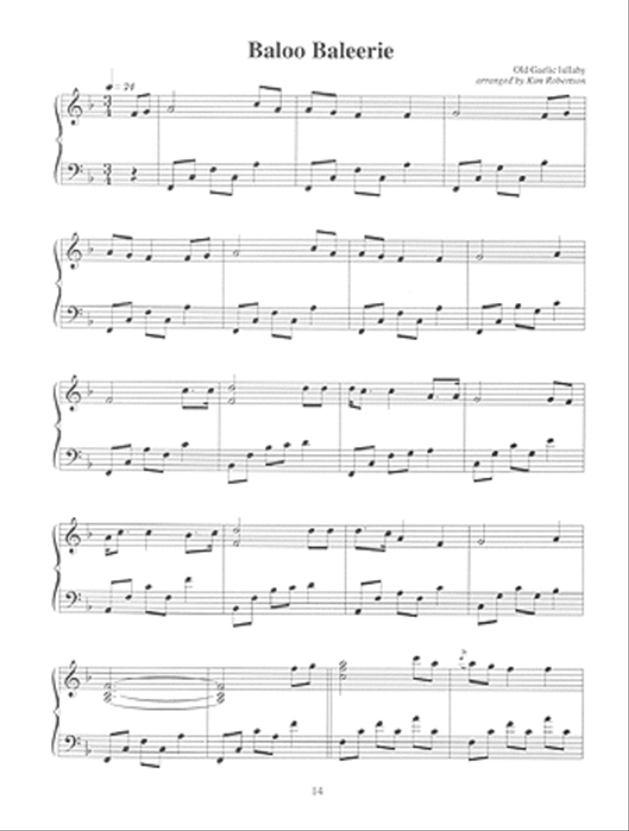 Scottish Ballads and Aires Arranged for Celtic Harp Pedal Harp scores gallery preview page 2