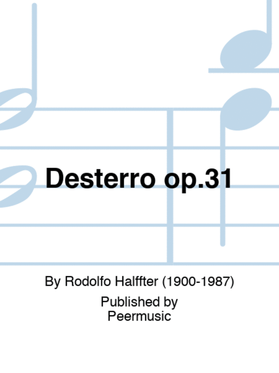 Desterro op.31