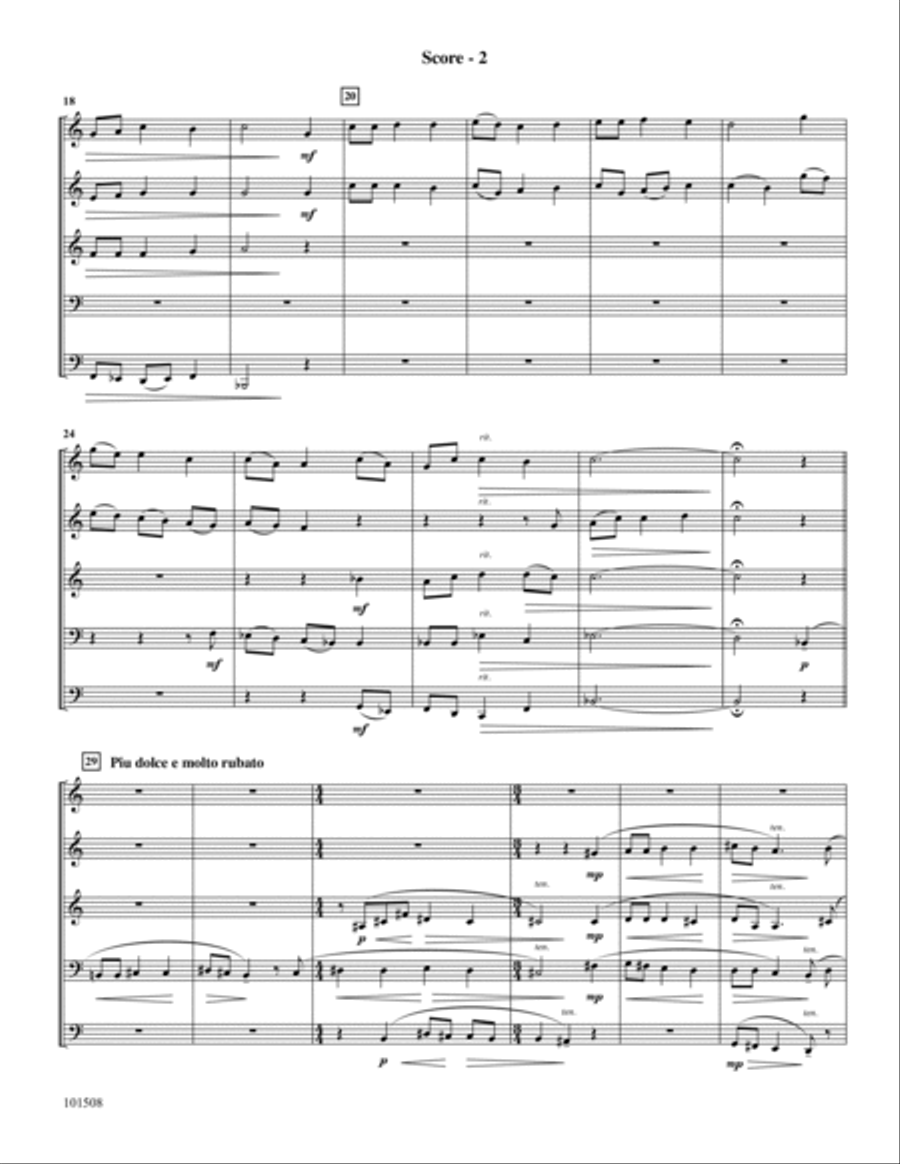 O For A Thousand Tongues to Sing Sacred scores gallery preview page 2