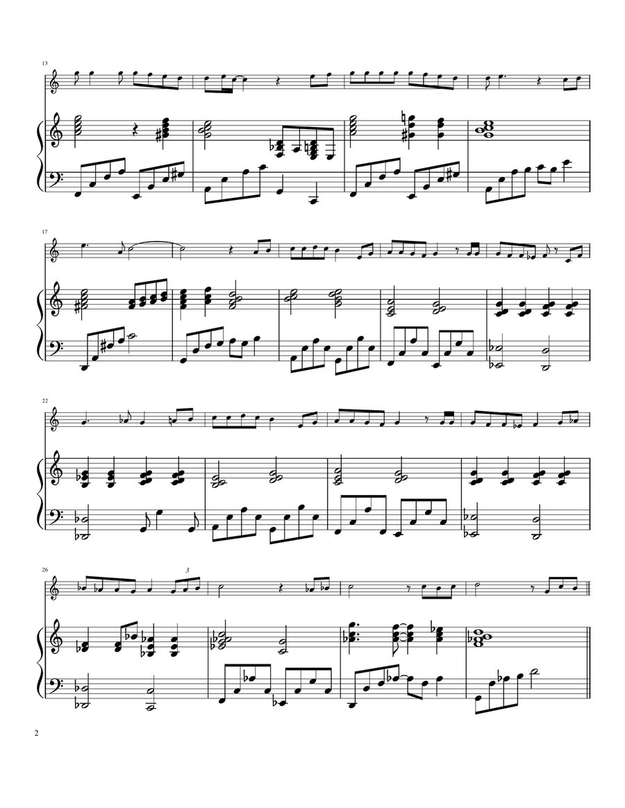 One Summer's Day One Summer's Day Violin Solo scores gallery preview page 4