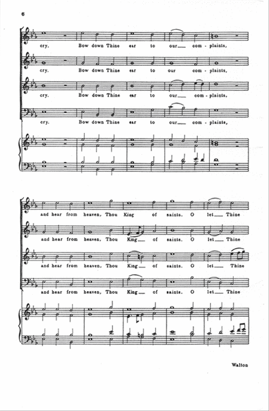 Be Glad Then America 4-Part scores gallery preview page 7
